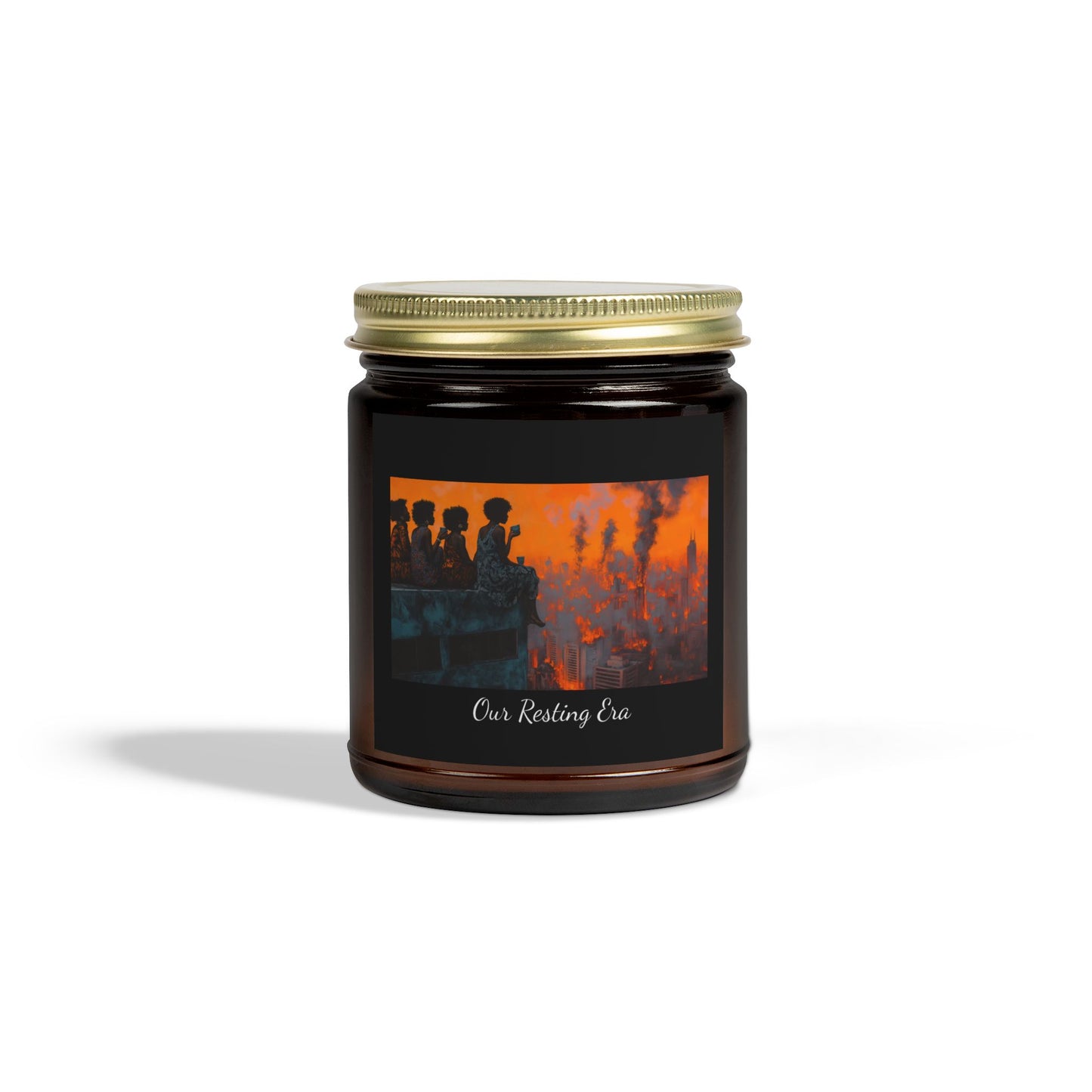 "Our Resting Era" - Scented Candles, Coconut Apricot Wax (4oz, 9oz)