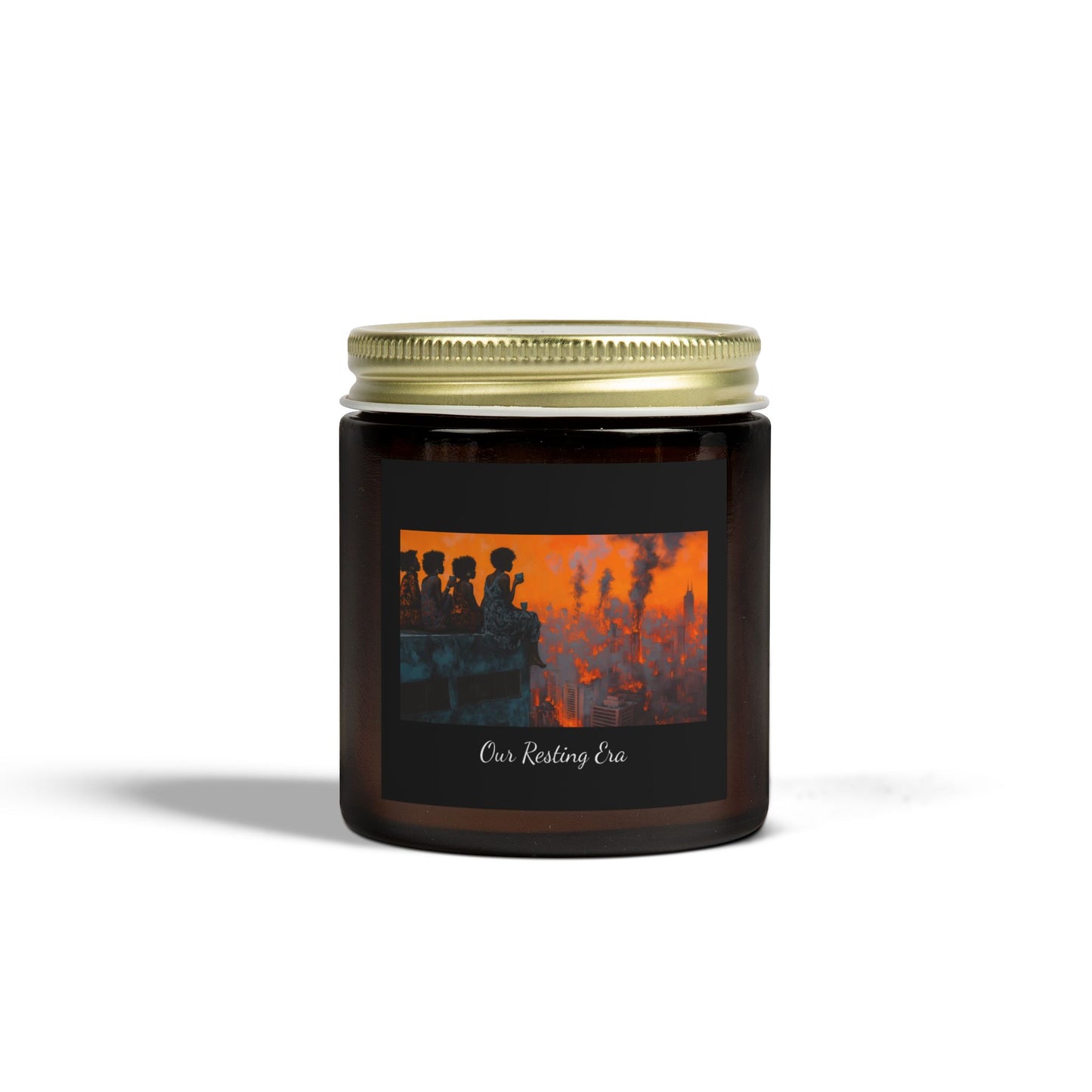 "Our Resting Era" - Scented Candles, Coconut Apricot Wax (4oz, 9oz)