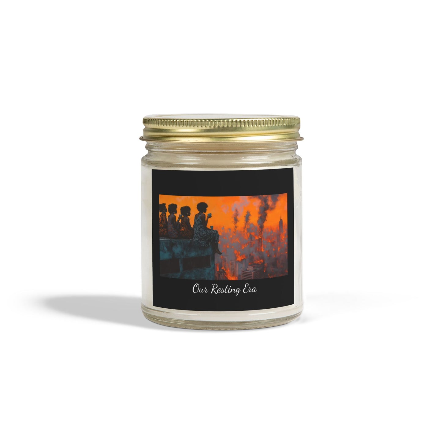 "Our Resting Era" - Scented Candles, Coconut Apricot Wax (4oz, 9oz)